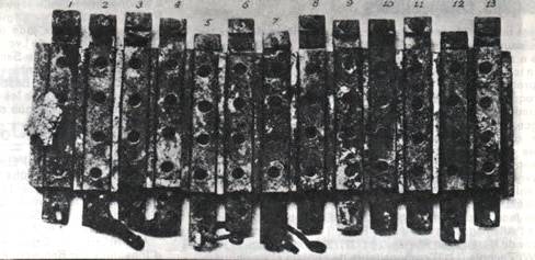 Vestiges de "sommier"